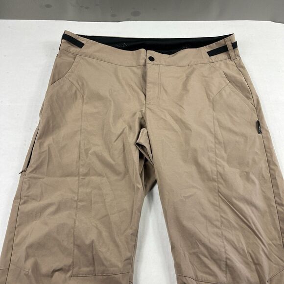 Flylow Women’s Outdoor Utility Pants Size 12 Beige Hiking Climbing Activewear - Picture 3 of 11